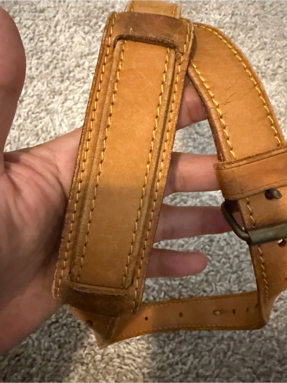 Louis Vuitton keepall crossbody Strap H38 - Picture 3 of 12